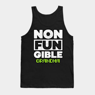 Non Fungible Token grandma nft Tank Top